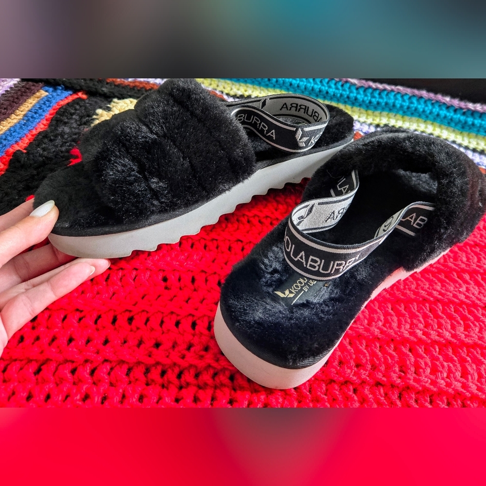 Koolaburra by UGG Women's Fuzz'N II Slipper sz8